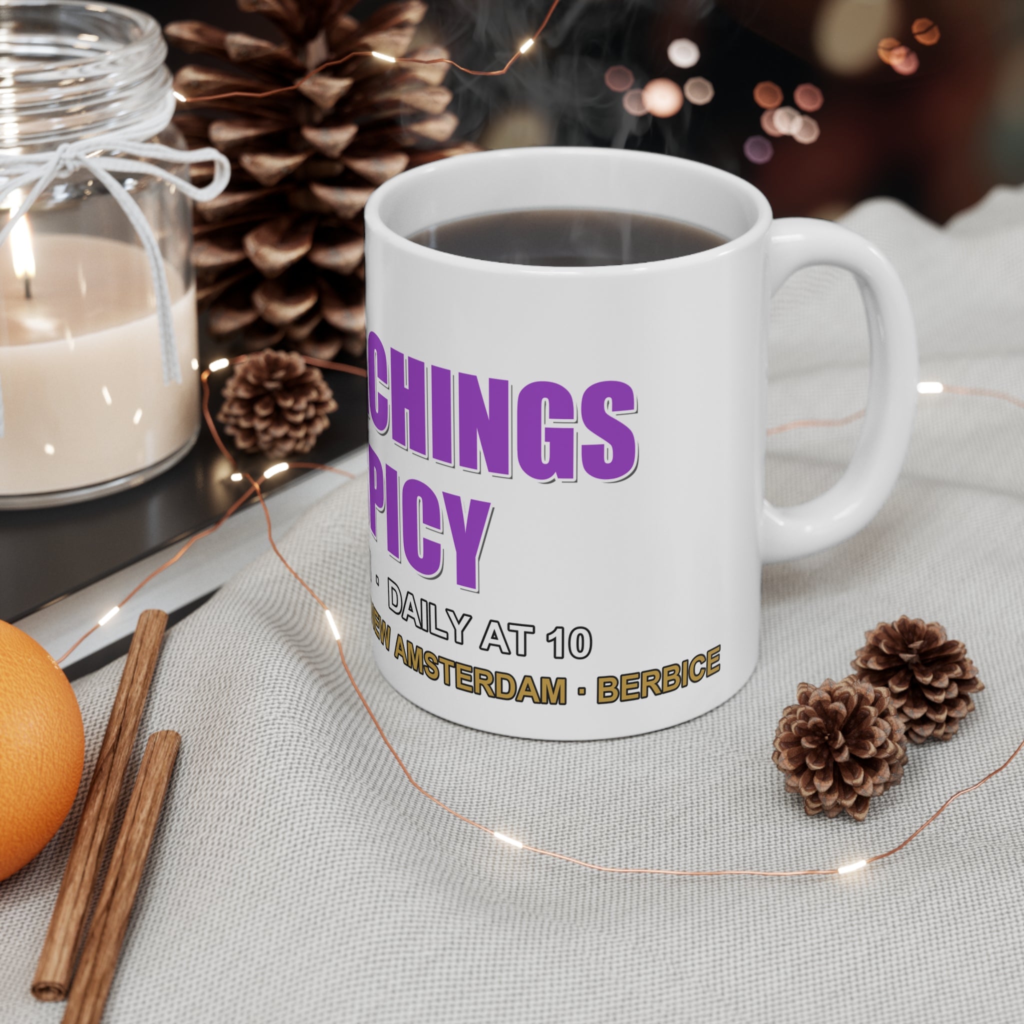 The Teachings of Spicy — 88.5 Rock FM Mug