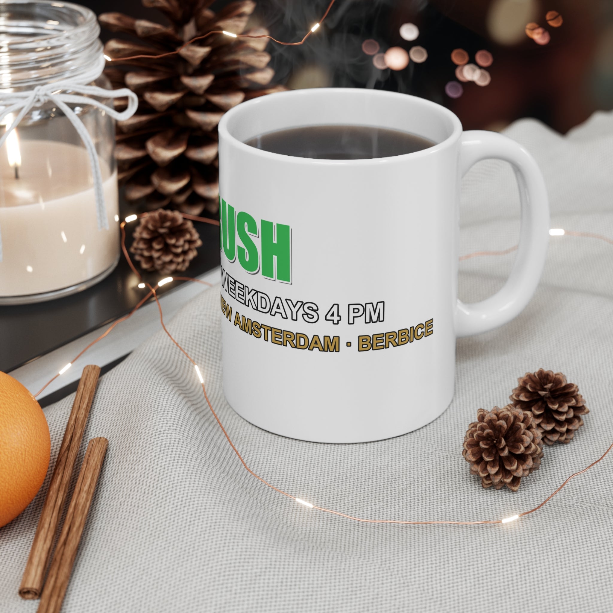 No Rush — 88.5 Rock FM Mug
