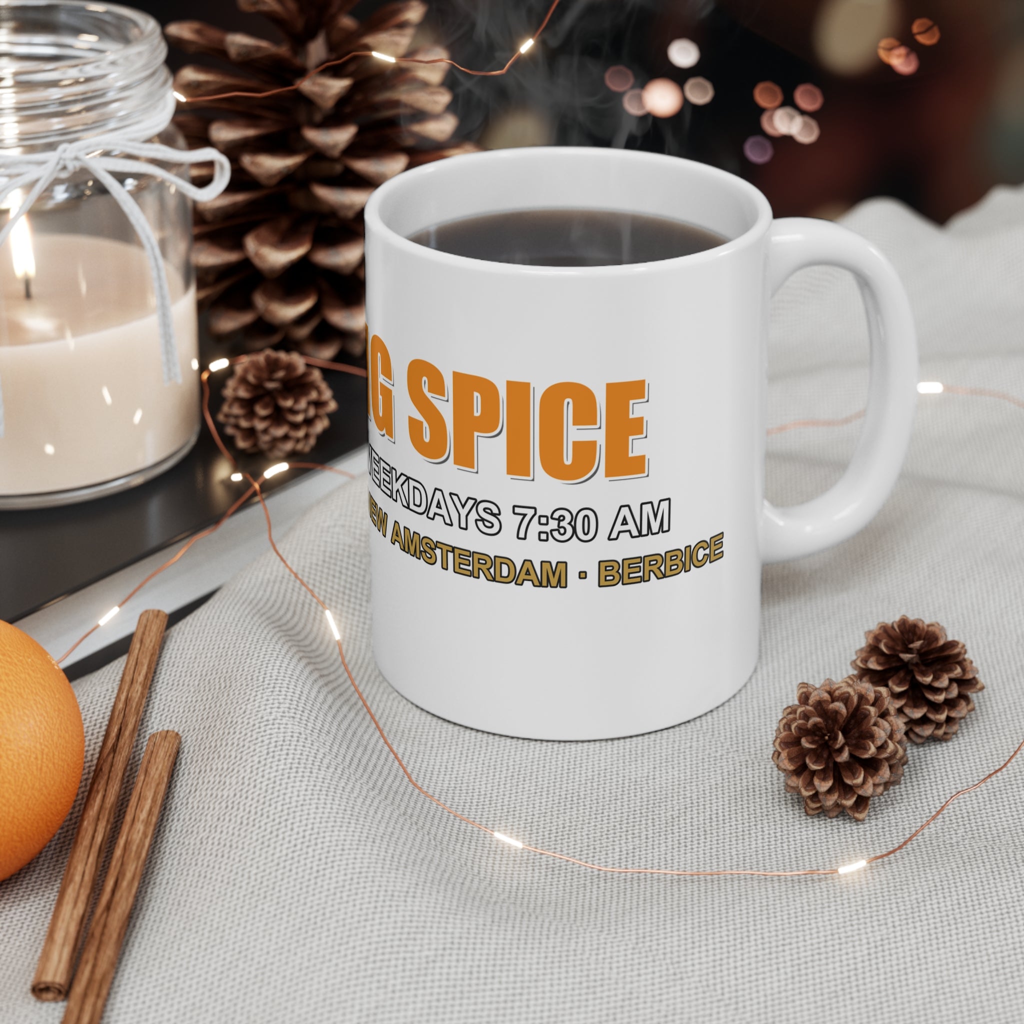 Morning Spice — 88.5 Rock FM Mug