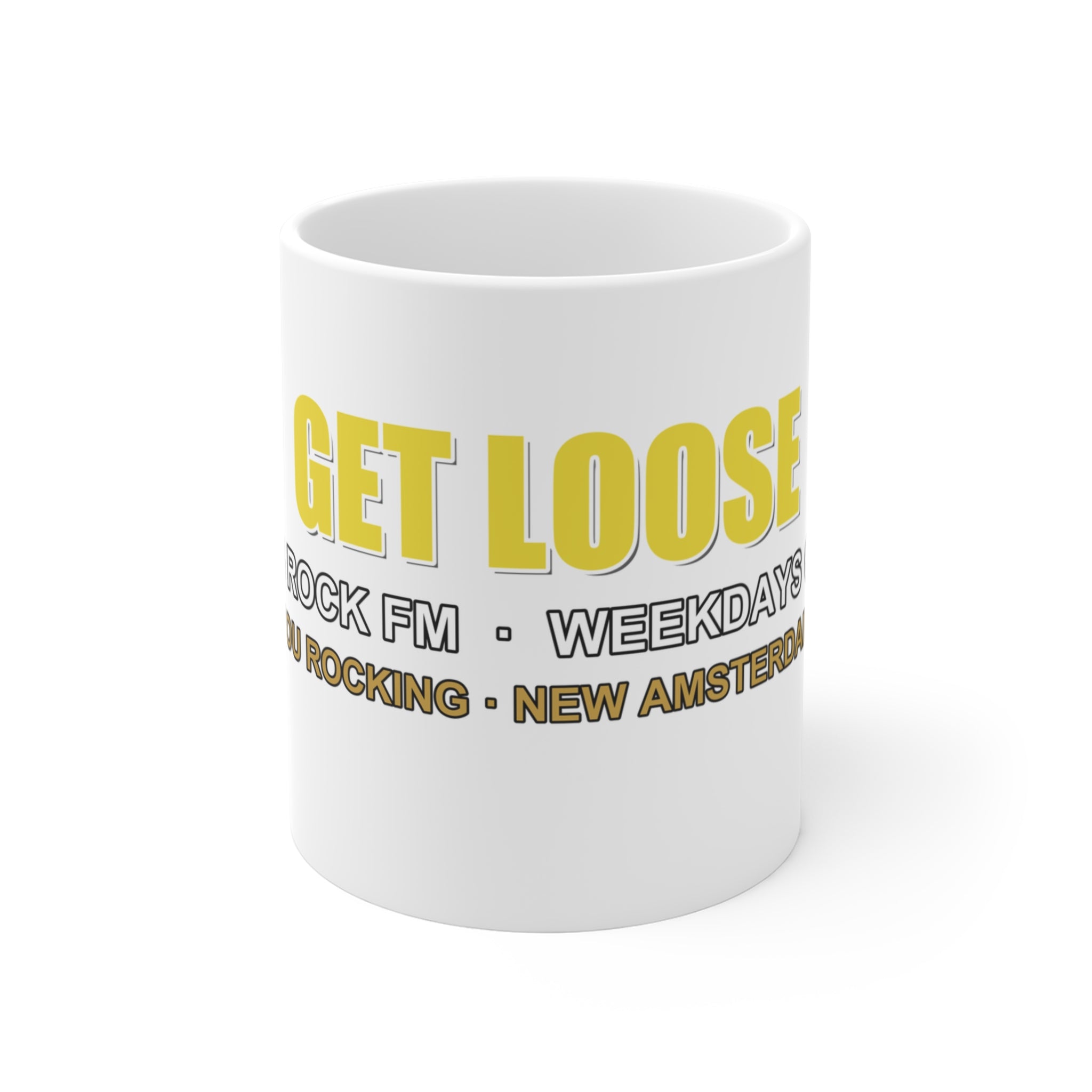Get Loose — 88.5 Rock FM Mug