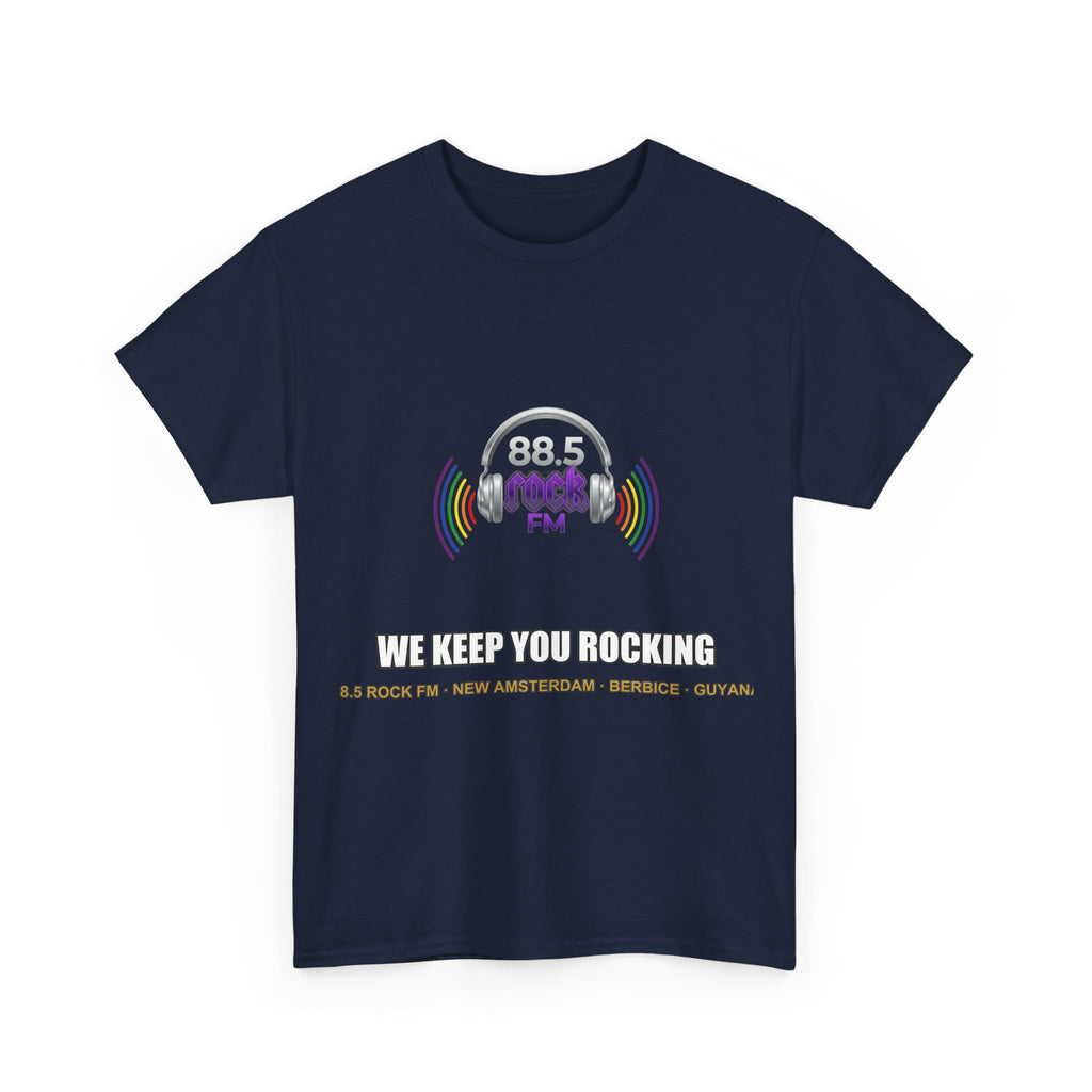 88.5 Rock FM — We Keep You Rocking Tee (Official)