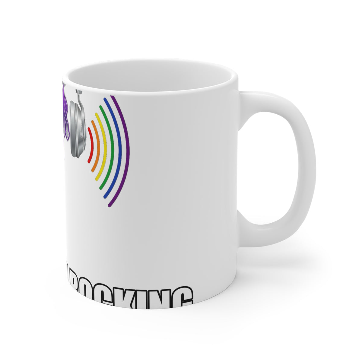 88.5 Rock FM — We Keep You Rocking Mug