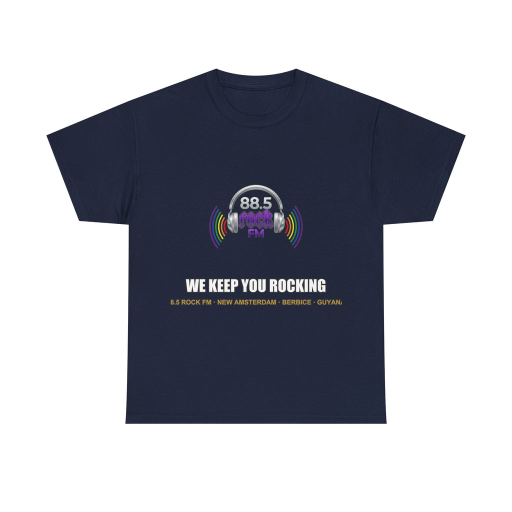88.5 Rock FM — We Keep You Rocking Tee (Official)