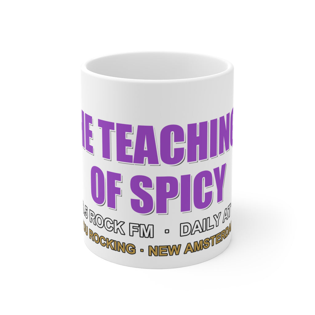 The Teachings of Spicy — 88.5 Rock FM Mug