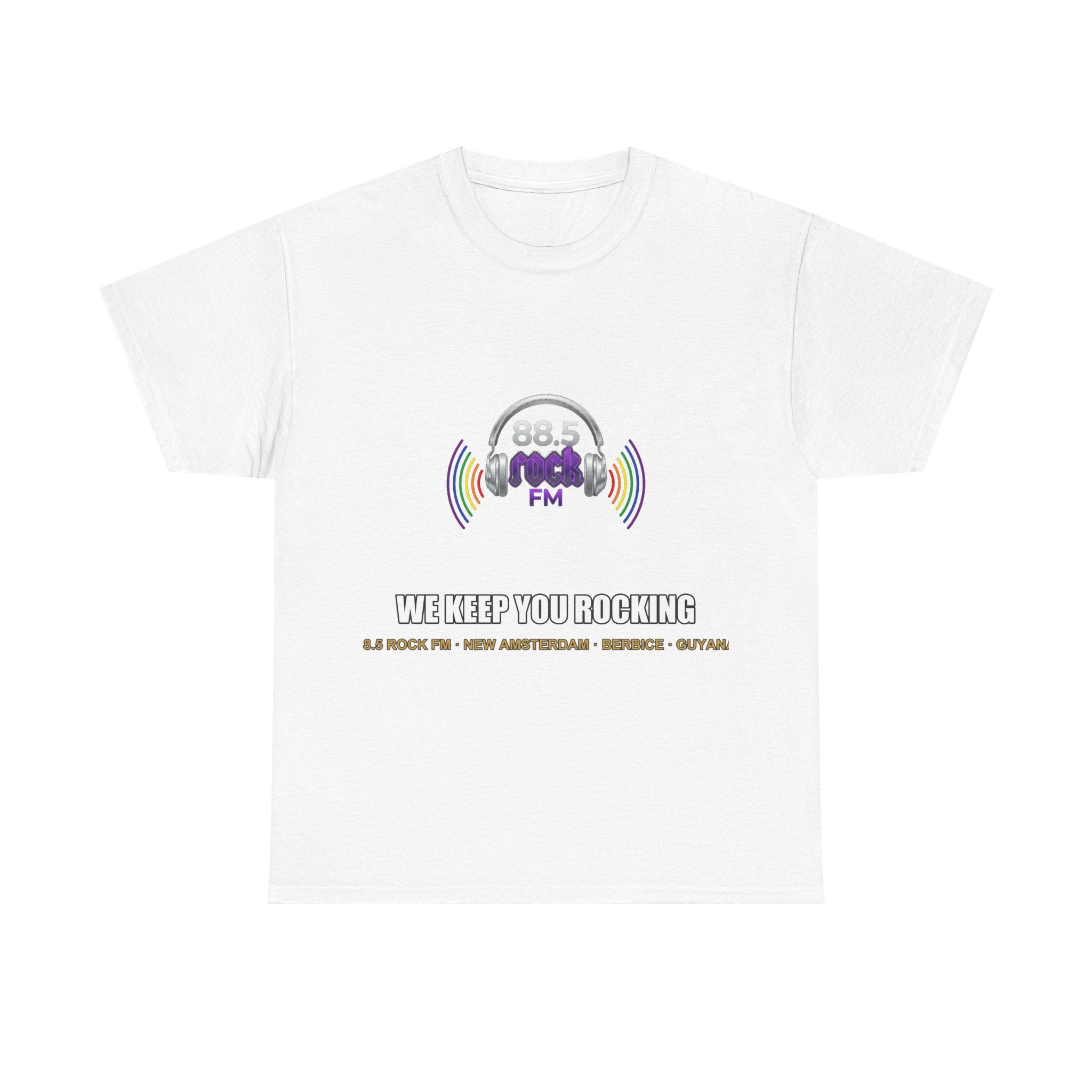 88.5 Rock FM — We Keep You Rocking Tee (Official)