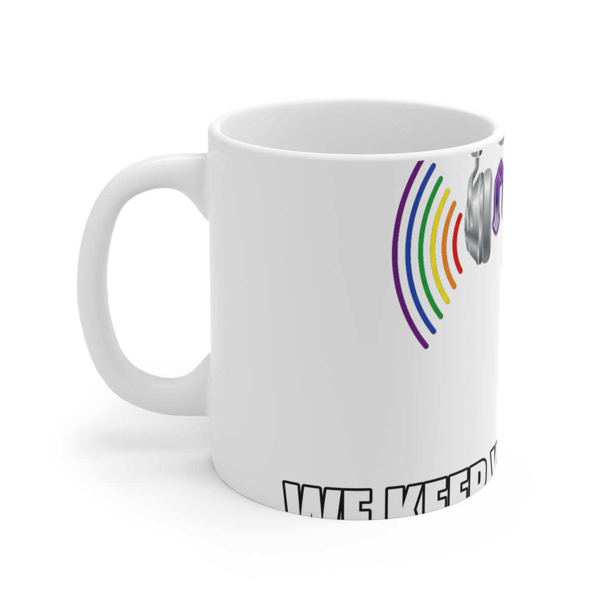 88.5 Rock FM — We Keep You Rocking Mug