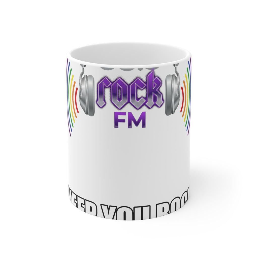 88.5 Rock FM — We Keep You Rocking Mug