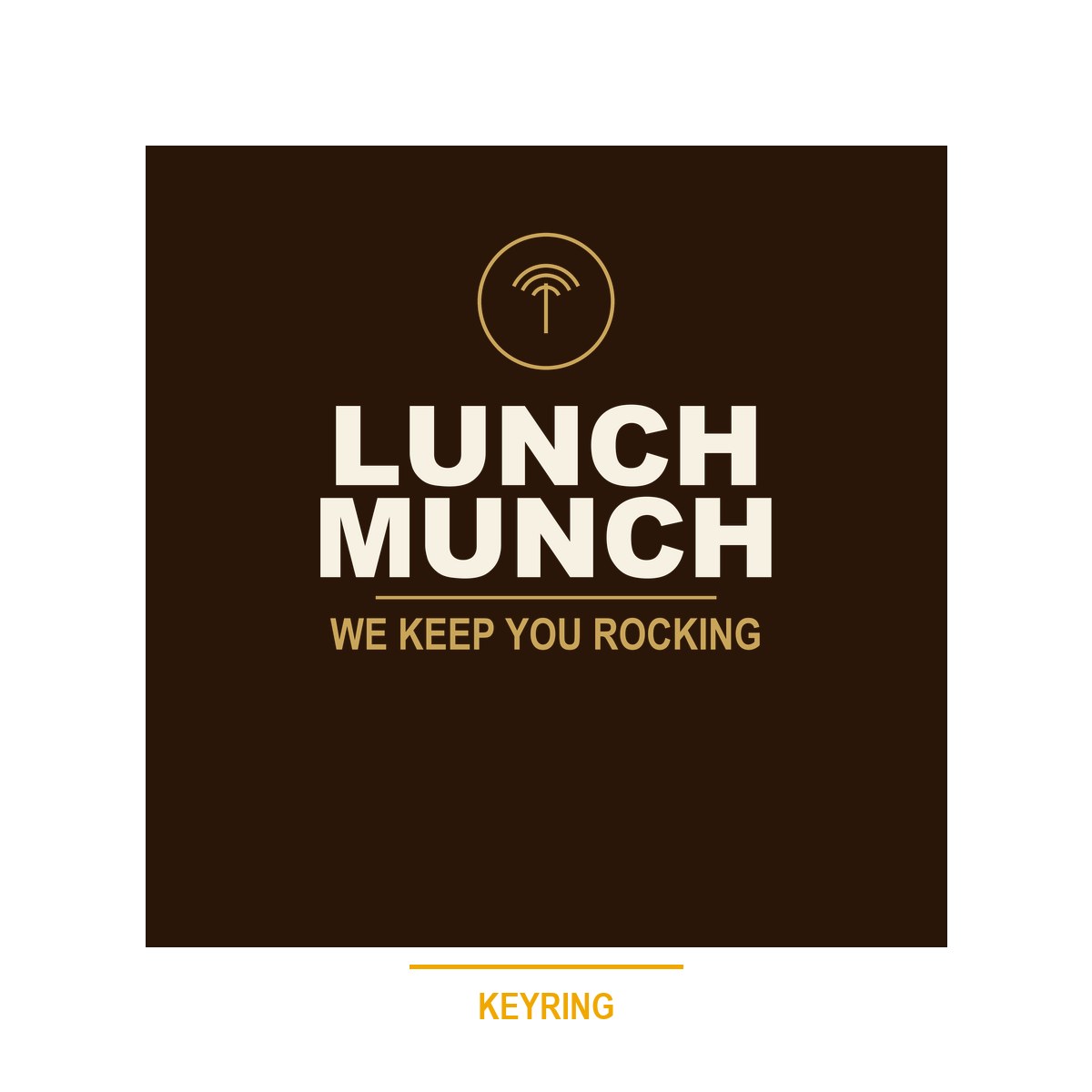 Lunch Munch Keyring